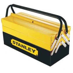 Stanley 1-94-738 Cantilever Toolbox Metal Yellow/Black 5 Compartments