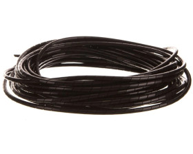 Wąż osłonowy spiralny 5/3,7mm czarny SP4BK /10m/