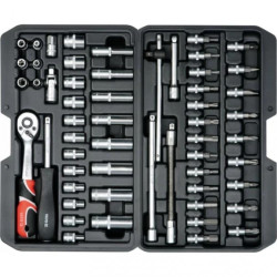 ZESTAW NARZĘDZIOWY 1/4 56 CZĘŚCI