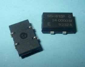 24,000 MHz SMD SG-615 OSCYLATOR 4-PIN