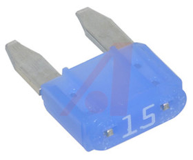 Bezpiecznik samochodowy, 15A kolor Niebieski, Littelfuse 32V ac/dc