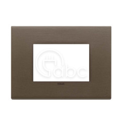 Ramka ozdobna 3M metal szczotkowany ciemny brąz, 22653.12