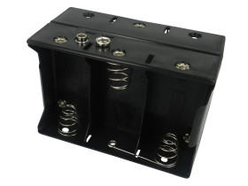 Uchwyt do baterii, x 6, maks. Ø 34.2mm, montaż zatrzaskowy