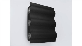 Oprawa Elewacyjna Led Gracin Iii 12W Ww Czarna Ip5