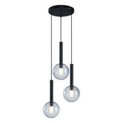 Lampa wisząca NIKO BLACK 3xG9 ML0333 Milagro