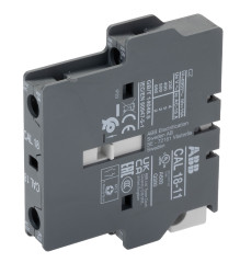 Blok styków pomocniczych ABB 2 1NC + 1NO CAL18 Śruba montaż czołowy