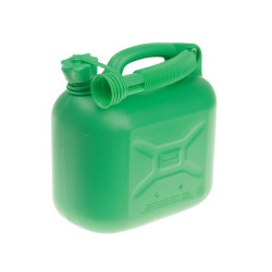 Silverhook CAN2 Unleaded Petrol Can &amp; Spout Green 5 litre