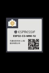 Espressif ESP32-C3-MINI-1U-H4 - moduł WiFi+BLE