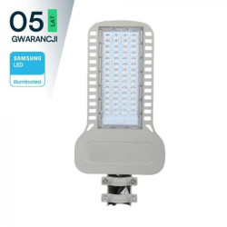 Oprawa uliczna SAMSUNG CHIP 100W 4000K 13500lm IP65 Szara 5 Lat Gwarancji 21960