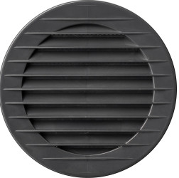 Kratka okrągła z siatką fi.100 grafit 02-231