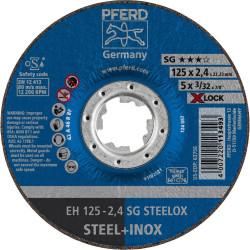 PFERD 61340125 SG STEELOX Cutting Disc 125 mm Steel/Stainless 25 pcs