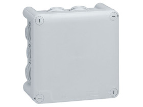 PLEXO IP55 Puszka kwadratowa z przepustami 130x130x74 mm 092032 LEGRAND