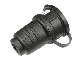 Gniazdo sieciowe kablowe GN16A, 16A 250V IP44