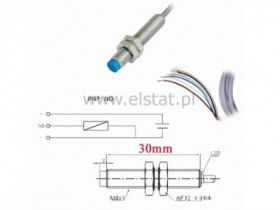 Czujnik indukcyjny LR08AN02DPO ( PNP, NO, 3P)