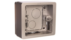 Celiane Puszka Natynkowa Pojedyncza Tytanowa 080244