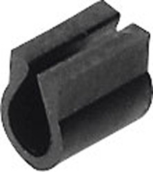 Spinka do kabli materiał: Stop aluminium Czarny rozdzielacze