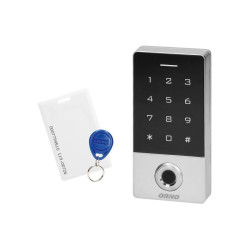 Zamek szyfrowy dotykowy z czytnikiem kart i breloków zbliż. oraz linii papilarnych ORNO / OR-ZS-822