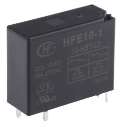 Przekaźnik mocy 12V dc SPST RS PRO 3W, montaż PCB 48 Ω Otwór przezierny