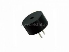 Buzer 12V z generatorem ton ciągły R=5mm 75 dB