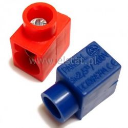 Listwa zaciskowa 1-torowa 2,5mm2 / 400V R/BL