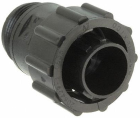 Plug housing, 4 pole, crimp connection, screw locking, straight, 206429-1