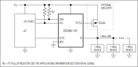 DS2482-101 Single Channel 1-Wire Master with Sleep Mode