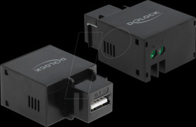 86506 Keystone Modul USB Typ-A charging socket 2,1 A schwarz