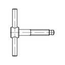 Śruba T TOOLCRAFT 137843 M6 50 mm DIN 6304 1 szt.