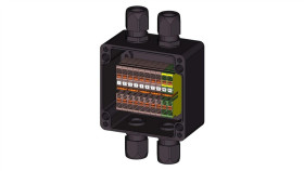 Puszka Łączeniowa Ex Przeciwwybuchowa Z Poliestru A02b1 Pl11-T6/T5, Ip66...