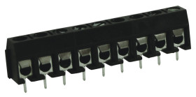 Klucz polaryzacyjny 9 -pinowe raster 5mm Przewlekany Męski RS PRO