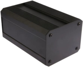 Obudowa radiatora Czarny IP40, 200 x 100 x 130mm, RS PRO