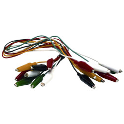 Mueller BU-00285 Test Lead Kit 1 Set 46cm Crocodile Mini Insulated