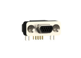 Złącze D-Sub 15-pinowe Żeński Kąt Proste Montaż na panelu raster 1.27mm