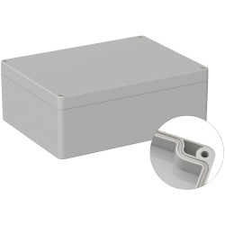 TruComponents 308180 Outdoor casing Polycarbonate (PC) Grey-white (RAL 7035)