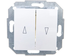 CARLA Łącznik żaluzjowy biały 1716-10