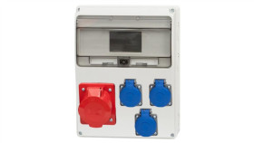 Rozdzielnica Lago 11M - Gniazda 32A 5P, 3X230v /11 Modułów/