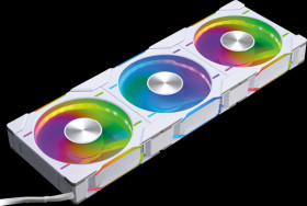 PH-F120D30_DRGB_PWM_WT01_3P PHANTEKS D30, Airflow D-RGB, 120 mm, white, 3P