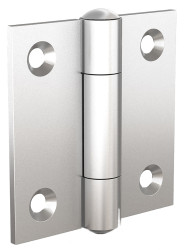 Zawias czołowy Stal nierdzewna długość 50mm Zawias czołowy szerokość 50mm Swobodne wychylanie