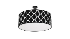 Lampa Wisząca Pierre Black 3Xe27 Mlp4419 Milagro