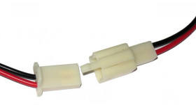 Szybkozłączka DC z kabelkami 2x