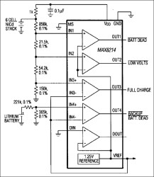 Five Universal Voltage Monitors, Complete µP Voltage Monitoring