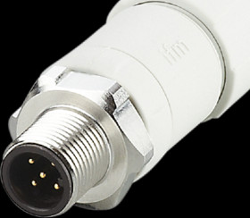 Plug, M12, 5 pole, screw connection, straight, EVF571