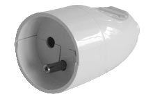 Gniazdo 230V na kabel z/u GN171