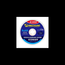 Plecionka do usuwania cyny Mechanic R300 2,5mm (taśma rozlutowująca)