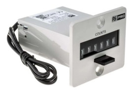 Licznik impulsów Cyfrowe 6-cyfrowy 230 V AC RS PRO