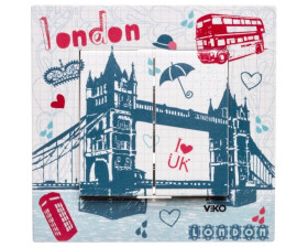 Karre Cities Łącznik Świecznikowy 2-Grupowy Londyn / 90962845