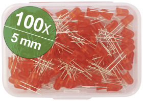 Akcesoria LED Quadrios 1802O024, 5 mm, 100 części