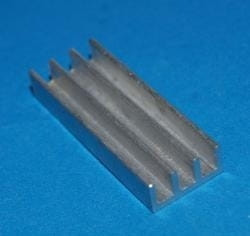 Radiator aluminiowy 11,25x30x5mm