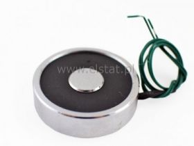 Elektromagnes trzymający 12V 8kg 34x9mm