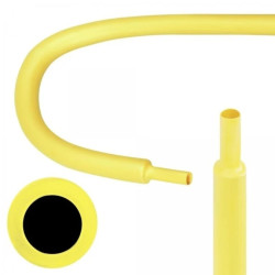 Rura termokurczliwa z klejem bezhalogenowa RCKH1 4,0/1,0 żółta